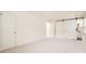 This main bedroom has two entrances and a bathroom behind a sliding barn door at 6221 Round Hill Rd, Charlotte, NC 28211