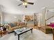 Spacious open-concept living area connecting the kitchen, dining, and living rooms, perfect for entertaining at 6619 Hermsley Rd, Charlotte, NC 28278