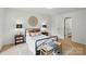 Inviting bedroom with a metal frame bed, decorative pillows, and woven accents at 1035 Wexford Nw Pl, Concord, NC 28027