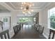 Spacious dining room open to the living room, perfect for entertaining and Gathering gatherings at 1211 Gold Rush Ct, Fort Mill, SC 29708