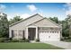 Charming single-story home featuring a stone facade, two-car garage, and well-maintained landscaping at 1504 Doran Ter, Richburg, SC 29729