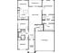 Detailed floor plan showcases the layout of the home with bedrooms, kitchen, and living spaces at 1504 Doran Ter, Richburg, SC 29729