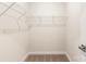 Walk-in closet featuring modern shelving to maximize storage and organization at 1522 Doran Ter, Richburg, SC 29729