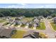 An aerial view of a well-planned neighborhood with manicured lawns and tree-lined streets at 161 Pampas Pl, Statesville, NC 28625