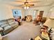 Comfortable living room featuring neutral tones and ample seating at 1733 S Nc 16 Business Hwy, Stanley, NC 28164
