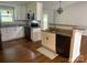 Updated kitchen featuring stainless steel appliances, granite countertops, and hardwood floors at 2015 Downey St, Rock Hill, SC 29732