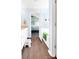 Bright bathroom featuring a vanity and tub; view into an adjacent bedroom at 2210 Winding River Dr, Charlotte, NC 28214