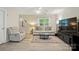 Bright living room with hardwood floors, neutral walls, and a large window, offering a comfortable living space at 2234 Dion Ave, Charlotte, NC 28212