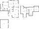 Detailed floor plan showcasing the layout of this multi-story house, including rooms and garage at 2312 Christensens Ct, Charlotte, NC 28270
