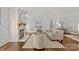 Open-concept living room with fireplace and neutral décor, perfect for relaxation and entertaining at 2315 Winthrop Ave, Charlotte, NC 28203