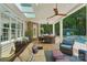 Relaxing covered patio boasts a fireplace, seating, overhead fans, and outdoor dining area with pool view at 3327 Lakeside Dr, Charlotte, NC 28270