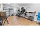 Functional office space with modern desk setup, shelving, and bright lighting for productivity at 3530 Woodleaf Rd, Charlotte, NC 28205