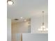 Hallway with chandelier at 4051 Whittier Ln, Fort Mill, SC 29708