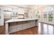 Bright kitchen boasting a large island, modern appliances, and generous natural light at 4431 1St Street Nw Dr, Hickory, NC 28601