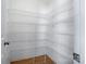 Walk-in pantry with ample shelving for optimal storage solutions at 5008 Social Cir, Fort Mill, SC 29707