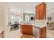 Kitchen that opens to dining and living area features stainless steel appliances and lots of storage at 8115 Wilburn Ct, Charlotte, NC 28277