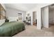Cozy bedroom with desk and ensuite bathroom, perfect for guests at 8316 Waxhaw Hwy, Waxhaw, NC 28173
