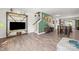Inviting open-concept living space showcasing a living room, dining area, and kitchen at 8316 Waxhaw Hwy, Waxhaw, NC 28173