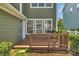 Charming outdoor back deck area, perfect for relaxing and enjoying the weather at 9227 Island Overlook Ct, Cornelius, NC 28031