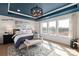 The main bedroom features a custom ceiling and lots of natural light at 102 Cartington Way # Haf0042, Mooresville, NC 28115