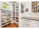 Well-organized pantry with ample shelving and drawers offering plenty of storage space at 1801 E 8Th St, Charlotte, NC 28204