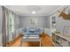 Charming playroom with hardwood floors, stylish furnishings, and ample storage space at 227 Wingrave Dr, Charlotte, NC 28270
