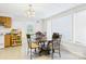 Eat-in kitchen has a great dining area with lots of natural light at 3055 16Th Ne St, Hickory, NC 28601
