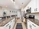 Stylish kitchen featuring granite countertops, tile flooring and stainless steel appliances at 3248 Margellina Dr, Charlotte, NC 28210
