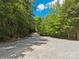 Gravel driveway leading to property and surrounded by a dense forest at 364 Luther Dr, Iron Station, NC 28080
