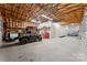 Huge garage with multiple rooms and bay doors for all your toys! at 364 Luther Dr, Iron Station, NC 28080