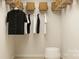 Organized walk-in closet offering shelving and hanging storage with space for storage accessories at 4247 Skyboat Cir, Fort Mill, SC 29715