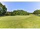 Lush green golf course view on a sunny day, highlighting the community's recreational amenities at 4637 Shannamara Dr, Matthews, NC 28104