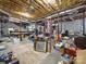 Unfinished basement with exposed ceiling at 550 Burrage Ne Rd, Concord, NC 28025