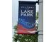 Welcome to Lake Park community sign at 6309 Margaret Ct, Indian Trail, NC 28079