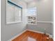 Home office area with natural light and hardwood flooring at 6309 Margaret Ct, Indian Trail, NC 28079