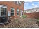 Brick patio offers private outdoor space next to the home at 6309 Margaret Ct, Indian Trail, NC 28079