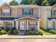 Charming townhome featuring a cozy front porch and well-maintained landscaping at 740 Tavern Ct # 7, Rock Hill, SC 29732