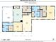 Detailed floor plan showcasing the layout of the home, including room dimensions and placement at 7660 Bud Davis Rd, Vale, NC 28168