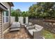 Charming outdoor patio features comfortable seating and a peaceful ambiance at 809 Ayrshire Ave, Fort Mill, SC 29708
