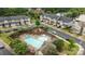Inviting community pool area with lounge seating, playground, and well-maintained landscaping in a friendly neighborhood at 809 Ayrshire Ave, Fort Mill, SC 29708
