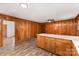 Open kitchen featuring granite countertops and a breakfast bar at 925 Rock Grove Church Rd, Salisbury, NC 28146