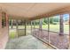 Screened in porch showing the exterior of this home at 925 Rock Grove Church Rd, Salisbury, NC 28146