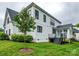 Exterior of the home features a well-manicured lawn and a wooden deck at 9426 Greyson Ridge Dr, Charlotte, NC 28277
