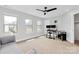 Bedroom with large windows and versatile space for work or rest at 11043 Stetler St, Charlotte, NC 28204