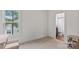 Bright bedroom with a large window and access to an attached bathroom at 1155 Rudder Cir, Salisbury, NC 28146