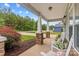 Relaxing front porch featuring comfortable seating and decorative touches at 1155 Rudder Cir, Salisbury, NC 28146