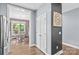 Hallway view to dining area and features ample storage space at 1155 Rudder Cir, Salisbury, NC 28146