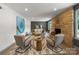 Inviting living room with a stone fireplace, neutral furnishings, and ample natural light, creating a cozy gathering space at 120 Pinewood Ln, Rock Hill, SC 29730