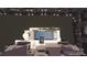Expansive aerial view of the estate with luxurious pool and outdoor living space at 1200 Andover Rd, Charlotte, NC 28211