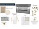 Primary bathroom design selections and fixtures at 1200 Andover Rd, Charlotte, NC 28211
